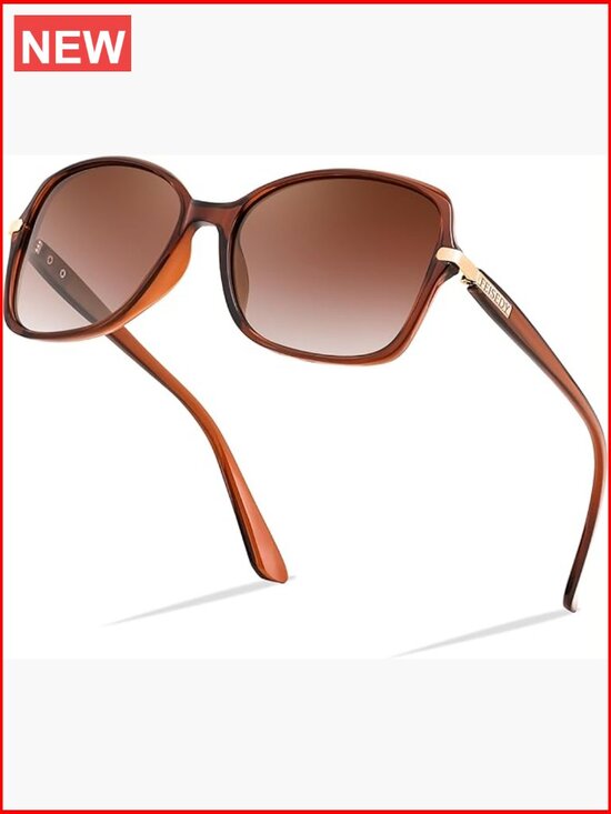 Vintage Square Sunglasses Women Polarized UV400 Protection main image 7